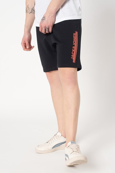 Jack & Jones Set de pantaloni sport scurti cu imprimeu logo Harry - 2 perechi Barbati