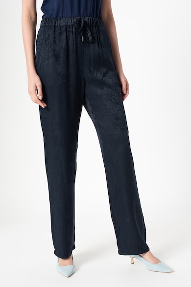 Maison Scotch Pantaloni drepti cu imprimeu abstract Femei