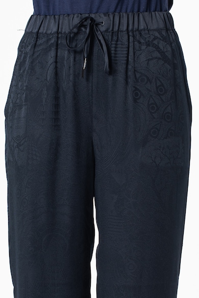 Maison Scotch Pantaloni drepti cu imprimeu abstract Femei