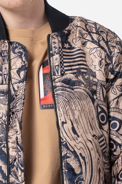 Scotch & Soda Jacheta bomber cu imprimeu Barbati