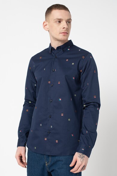 Scotch & Soda Camasa cu imprimeu geometric Barbati