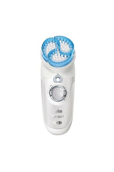 Braun Epilator  SE7939e 3-in-1, Wet&Dry, 40 pensete, 3 accesorii, SmartLight, Masaj, Alb Femei