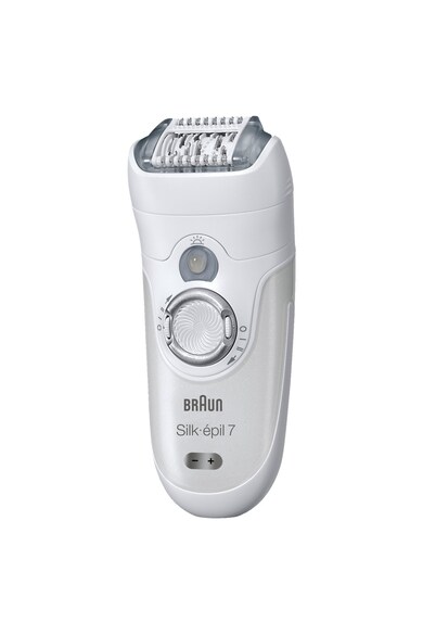 Braun Epilator  SE7939e 3-in-1, Wet&Dry, 40 pensete, 3 accesorii, SmartLight, Masaj, Alb Femei