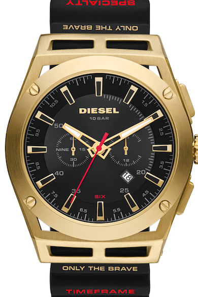 Diesel Ceas cronograf cu o curea din silicon Barbati