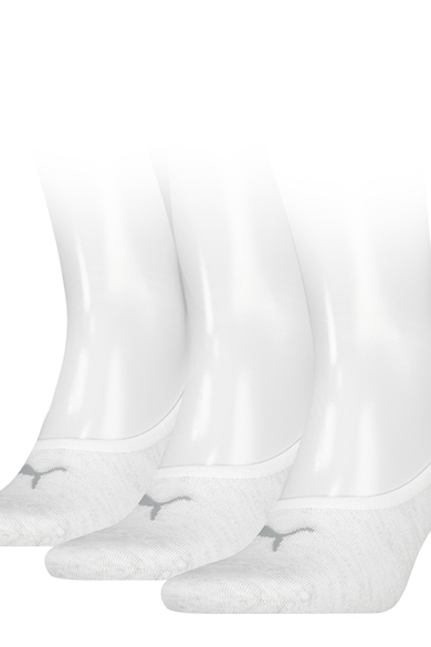 Puma Унисекс изрязани чорапи с лого - 3 чифта Жени