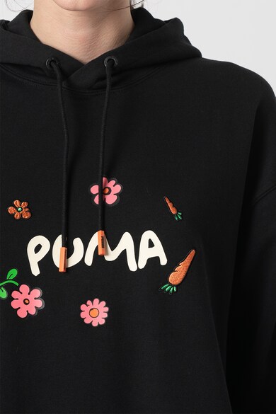 Puma Rochie tip hanorac cu snur de ajustare si imprimeu grafic Femei