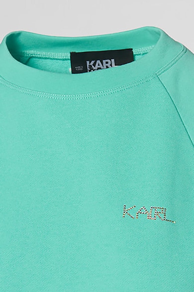 Karl Lagerfeld Bluza sport regular fit de casa cu maneci balon Femei