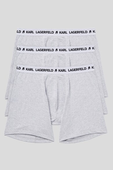 Karl Lagerfeld Set de boxeri din amestec de bumbac - 3 perechi Barbati