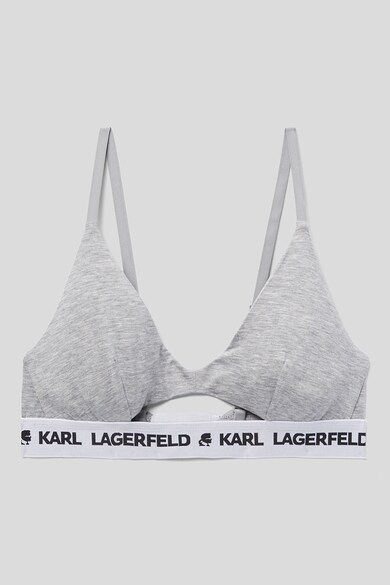 Karl Lagerfeld Sutien din amestec de lyocell cu banda logo Femei