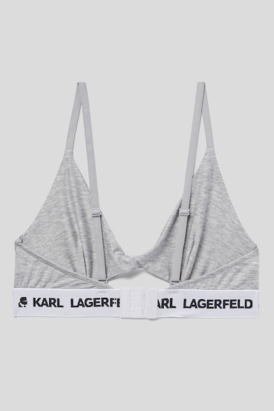 Karl Lagerfeld Sutien din amestec de lyocell cu banda logo Femei