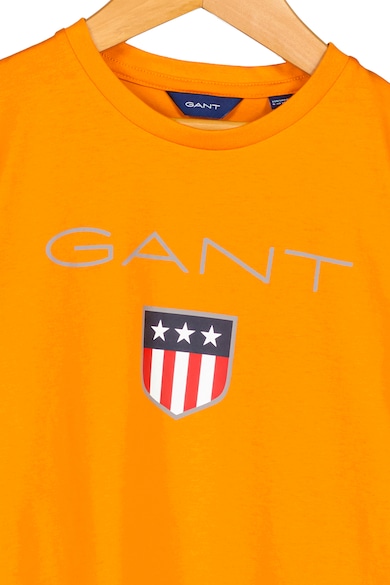 Gant Tricou din bumbac cu imprimeu logo Baieti