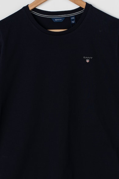 Gant Normál fazonú kerek nyakú póló hímzett logóval Fiú