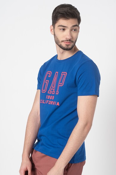 GAP Tricou cu decolteu la baza gatului si imprimeu logo Barbati