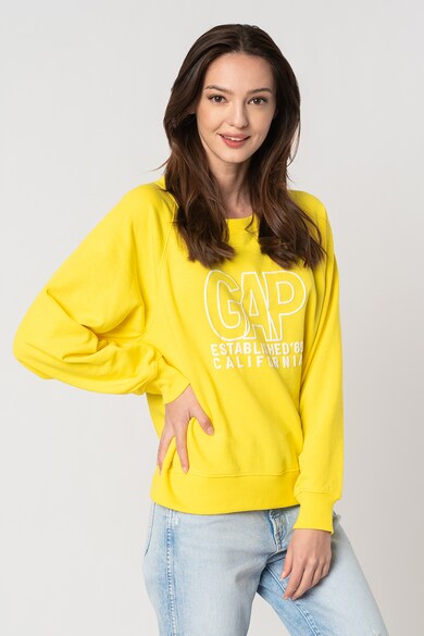 GAP Bluza sport cu decolteu la baza gatului si maneci raglan Femei