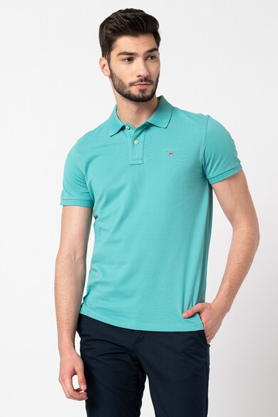 Gant Tricou polo din material pique Barbati