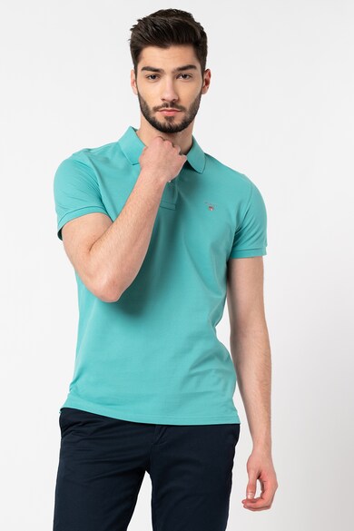 Gant Tricou polo din material pique Barbati