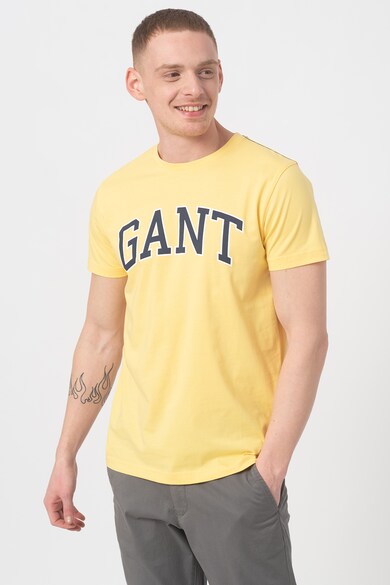 Gant Tricou regular fit cu imprimeu logo Barbati