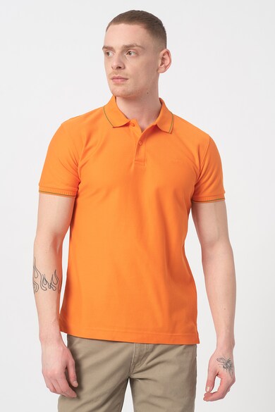 Gant Tricou polo slim fit din pique Barbati