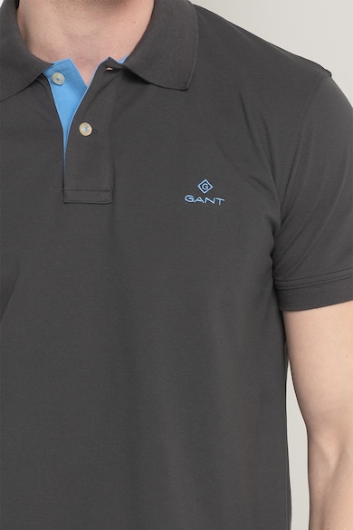 Gant Tricou polo regular fit din pique Barbati