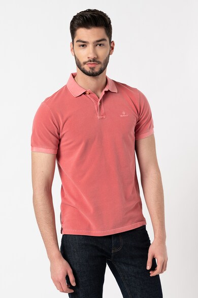 Gant Tricou polo din bumbac pique Sunfaded Barbati