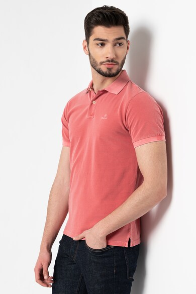 Gant Tricou polo din bumbac pique Sunfaded Barbati