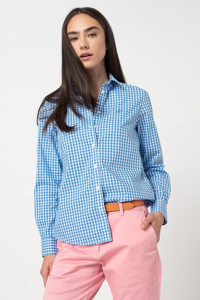 Gant Camasa relaxed fit cu model gingham Broadcloth Femei