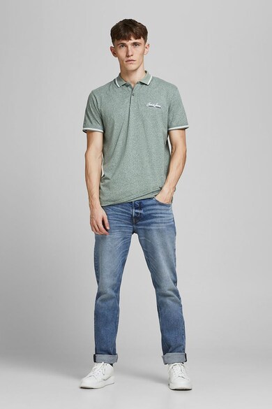 Jack & Jones Jack & Jones, Tricou regular fit polo cu broderie logo pe piept Tons Barbati