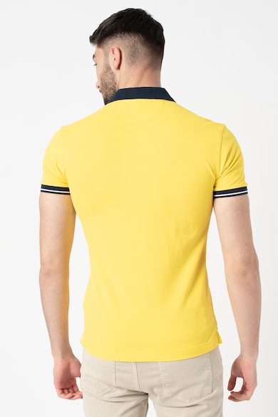 LA MARTINA Tricou polo slim fit din material pique Barbati