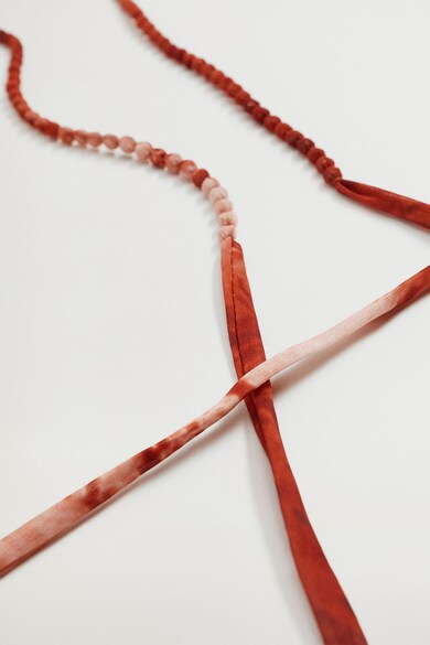 Mango Colier din material textil cu model tie-dye Tod Femei