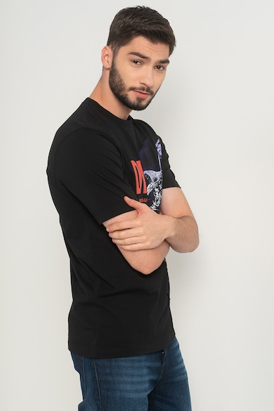 Diesel Tricou cu imprimeu logo si grafic Blast Barbati