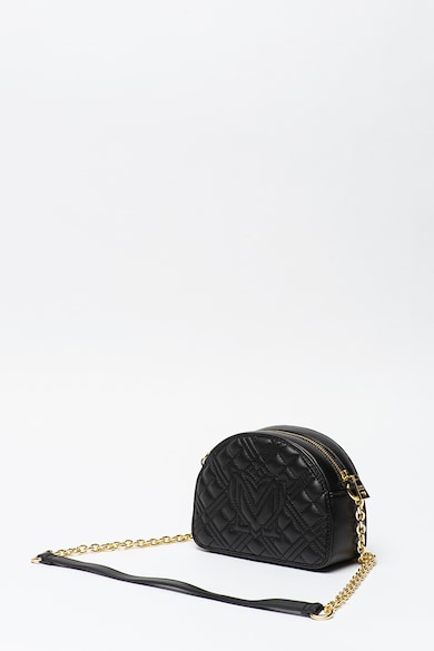 Love Moschino Geanta crossbody de piele ecologica cu logo metalic Femei