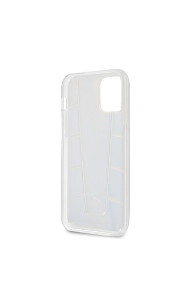 Mercedes Husa Cover  Line Iridescent pentru iPhone 12 Mini MEHCP12SCLIR Clear Femei