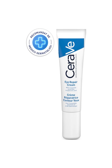 CeraVe Crema reparatoare pentru ochi  cu ceramide si acid hialuronic, 14 ml Femei