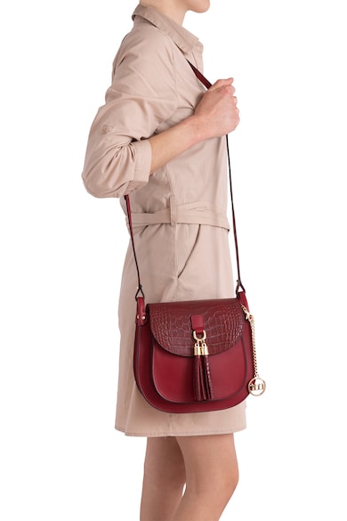 Mia Tomazzi Geanta crossbody din piele cu clapa Femei