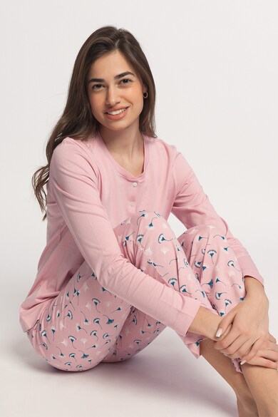 Sofiaman Pijama de bumbac organic Ginko Femei