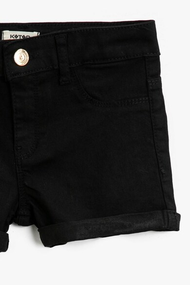 KOTON Pantaloni scurti de denim cu aspect decolorat Fete