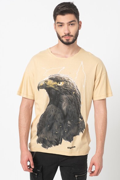 Tigha Tricou cu imprimeu grafic Sky Eagle Barbati