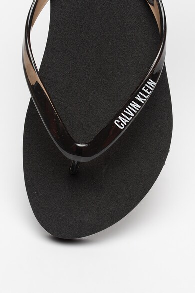 CALVIN KLEIN Papuci flip-flop cu logo Femei