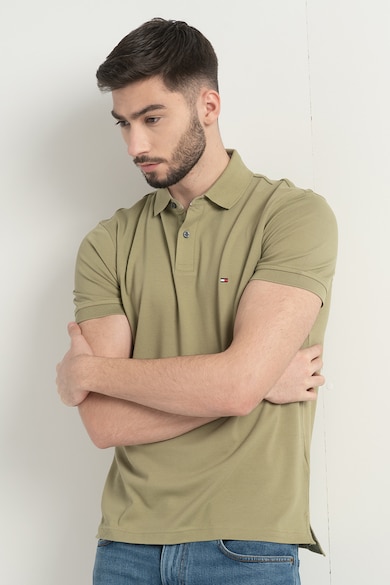 Tommy Hilfiger Tricou polo din amestec de bumbac organic Barbati