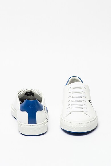 BOSS Pantofi sport de piele cu imprimeu logo Mirage Barbati