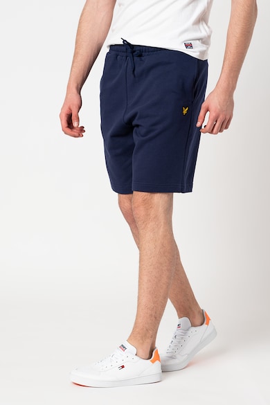 Lyle & Scott Pantaloni sport scurti cu snur in talie Barbati