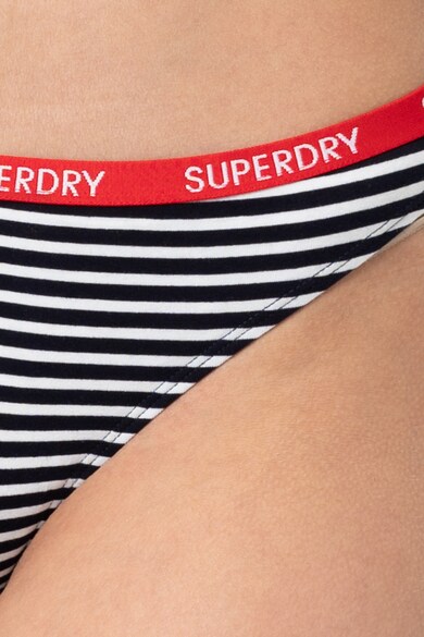 SUPERDRY Set de chiloti tanga din amesec de bumbac organic Harper - 2 piese Femei