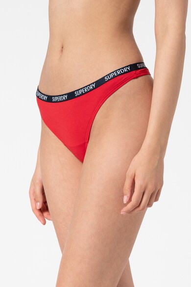 SUPERDRY Set de chiloti tanga din amesec de bumbac organic Harper - 2 piese Femei