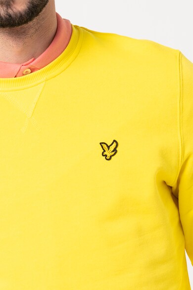 Lyle & Scott Bluza sport de bumbac cu decolteu la baza gatului Barbati