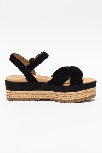 UGG Sandale wedge tip espadrile de piele intoasa Trisha Femei