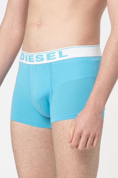 Diesel Set de boxeri cu banda elastica cu logo Damien - 5 perechi Barbati