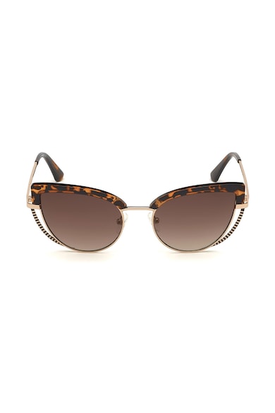 Guess Ochelari de soare cat-eye cu rama metalica Femei