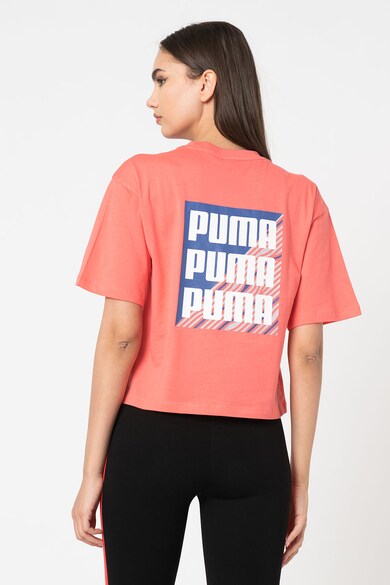 Puma Tricou crop cu maneci medii Summer Femei