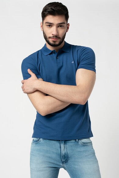 CALVIN KLEIN Tricou slim fit polo din bumbac organic Barbati