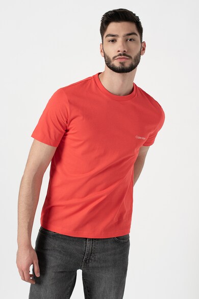 CALVIN KLEIN Tricou de bumbac organic cu logo pe piept Barbati